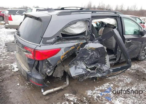 2022 Honda Odyssey Ex-L z USA, uszkodzony, nr VIN 5FNRL6H78NB062483